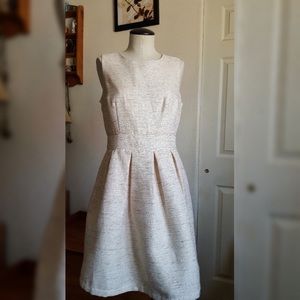 Gold and Cream Dress